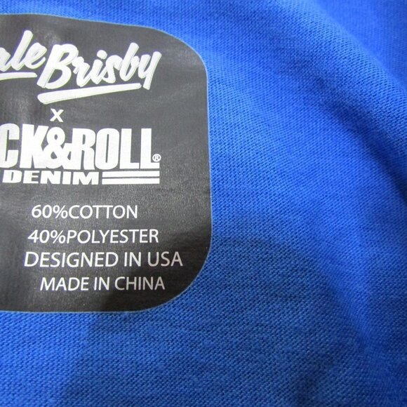 Rock & Roll Denim Dale Brisby Boy's Small Short Sleeve Rodeo Time T-Shirt - Picture 2 of 2